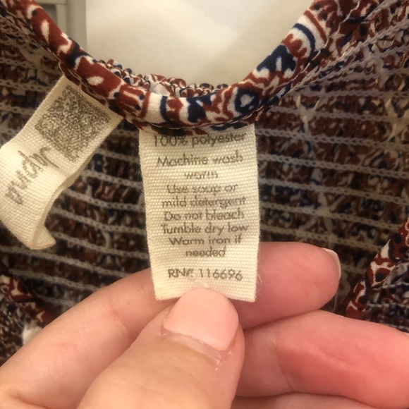 XS Japna Boho tank top. - Picture 4 of 5